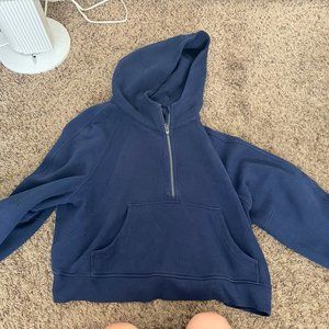 navy lululemon scuba hoodie size L/XL